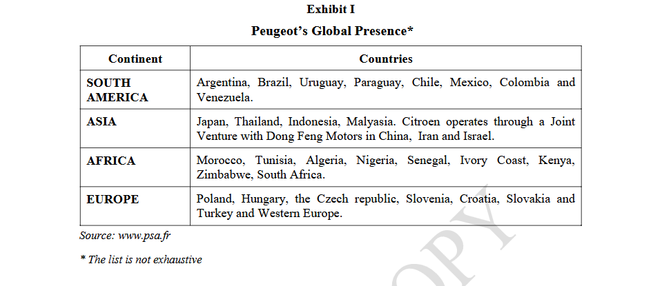 Exhibit I